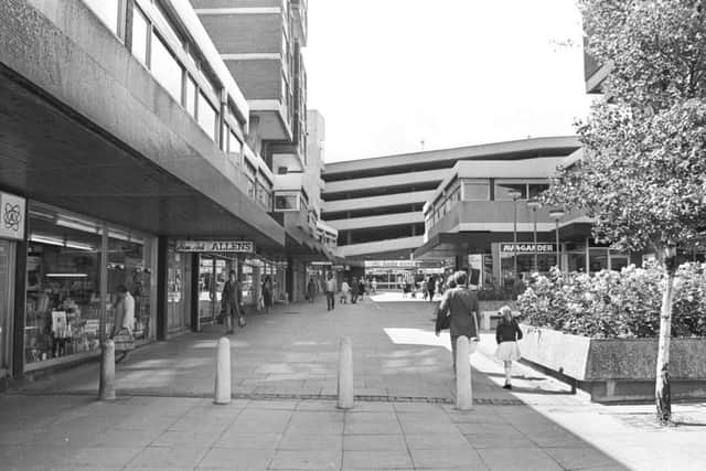 Kirkgate  before Ridings development August 1979