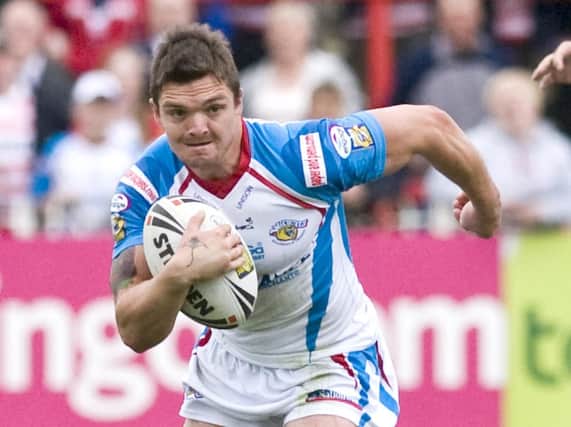 Danny Brough during his two-year spell with Wakefield from 2008-2009.