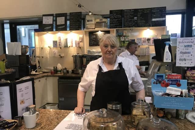 Lynn Fawcett's Caffe Olivia was the last remaining business in Wakefield's Market Hall.