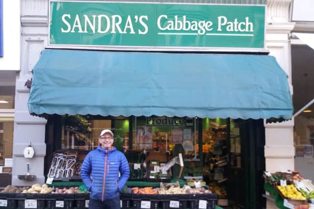 Sandra's Cabbage Patch owner Gavin Gleadhill, in Ossett.