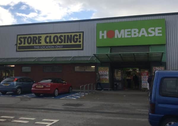 Wakefield's Homebase store is expected to close next year.