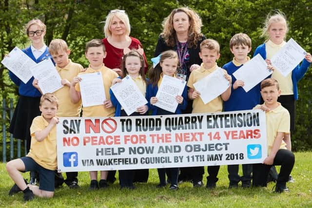 Parents and teachers at Altofts Junior School wrote their own objections.