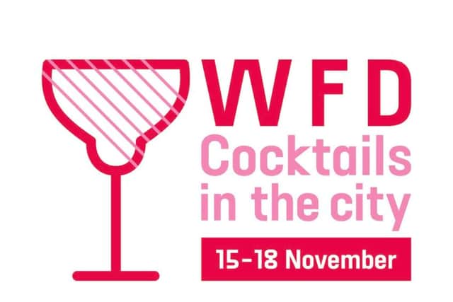 WFD Cocktails in the City will take place from Thursday, November 15, to Sunday, November 18, 2018.