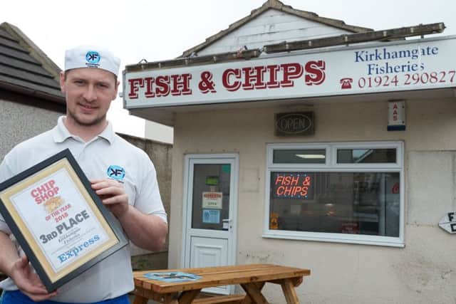 Kirkhamgate Fish and Chips came third - pictured Joshua Ellis.