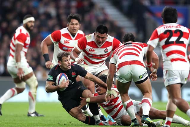 Danny Care goes on the attack against Japan (PA)