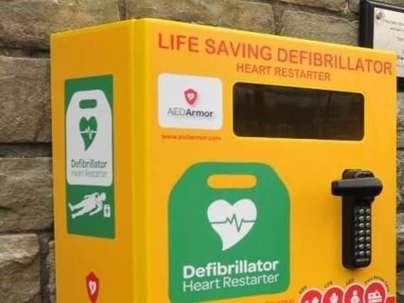The defibrillator has been missing since October (stock image).