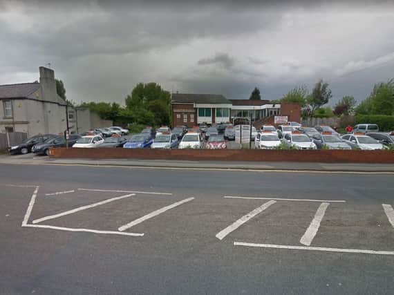 The old Lupset Working Men's Club site in Horbury Road was most recently used by a car sales business. Picture: Google