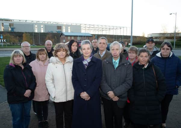 Residents of a housing estate in Castleford  are unhappy about 'monstrosity' of a building that overshadows their estate.