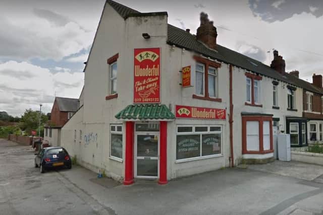 The business on Castleford Road.