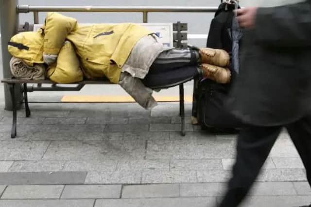 Homelessness has risen sharply in recent years.