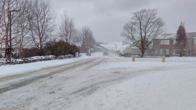 From: "roger46" 
Date: 1 Mar 2018 18:44
Subject: Snow photo
To: "Chris Lever" 
Cc: 


Hi Chris
Pic taken at junction of Riley Lane and School Lane. You can see snow blowing across road.

Roger

Sent from: YOGA Tablet 2-1050F