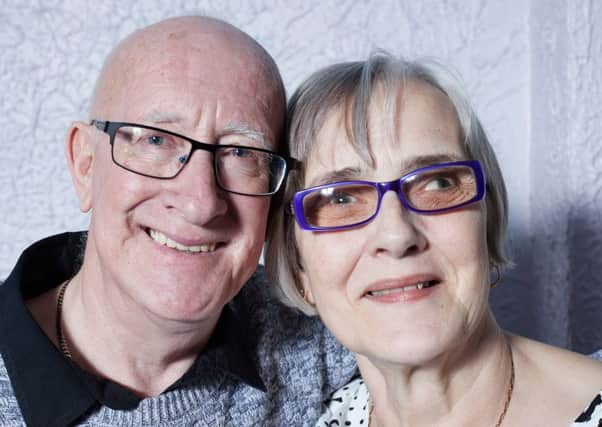 Lorraine and Arthur Gledhill celebrate their 50th wedding anniversary.
