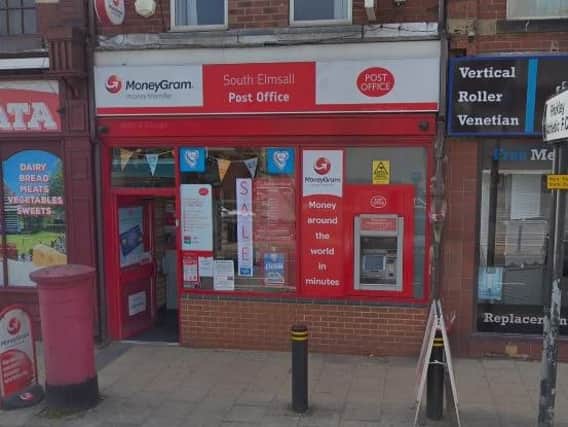 The Post Office in South Elmsall