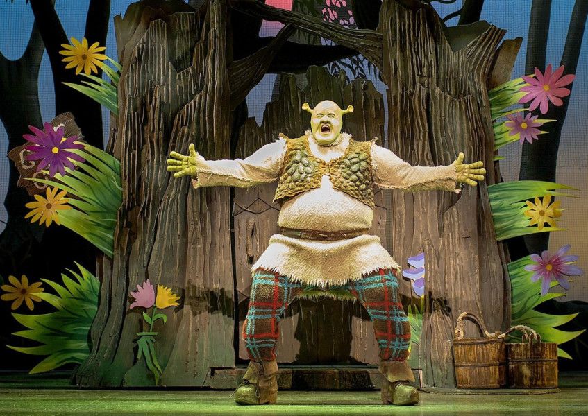Shrek the musical, sugary, sweet, naughty but nice