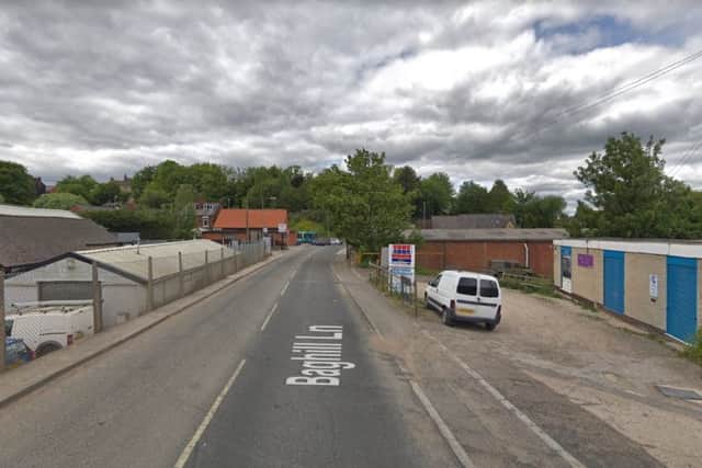 Baghill Lane, Pontefract, where the incident took place. Picture: Google.