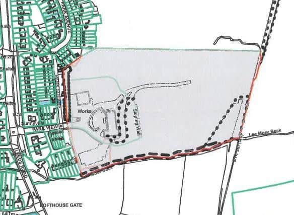 160 homes had been earmarked for the land, on Park View in Lofthouse.