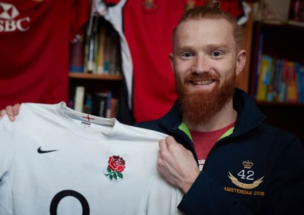 Former Royal Engineer Tom Coney is looking for old rugby kits to be donated to a project in Kenya.