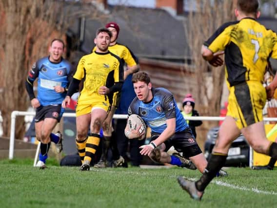 James Senkiw scored four tries as Normanton Knights defeated Edinburgh Eagles on the first round of the Challenge Cup. PIC: Paul Butterfield.