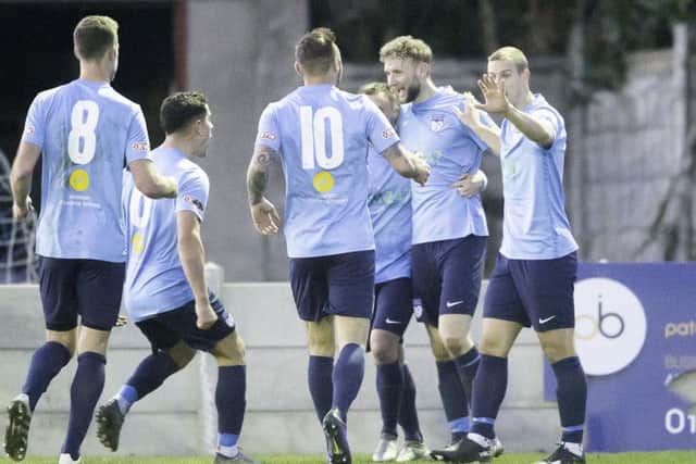 Ossett United beat Gresley FC in their latest outing.