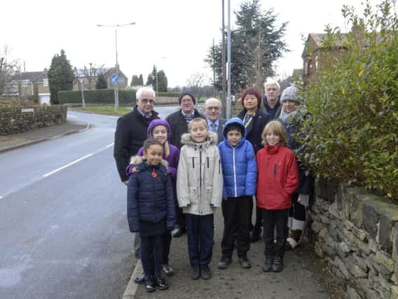 Residents and school pupils want the area to be made safer.