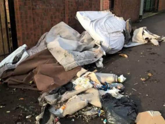 The amount of fly-tipped waste being collected by Streetscene officers has fallen significantly