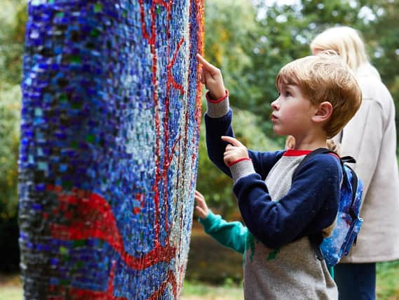 There's plenty to keep the family busy at Yorkshire Sculpture Park this half term. 
Picture: DAVID LINDSAY