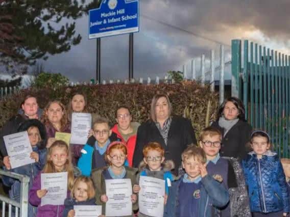 Parents were left furious by the government's decision to force the school to become an academy.