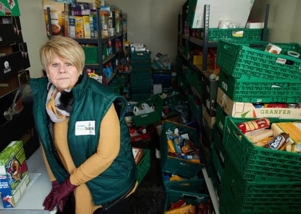 Foodbank in Knottingley broken into. Picutred is Janet Burns