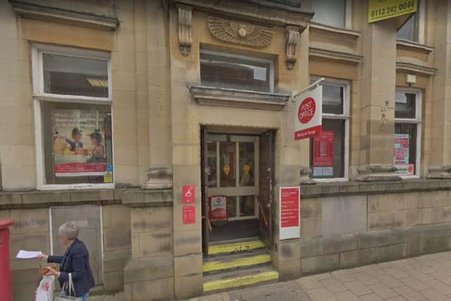 Plans to move Pontefract's Post Office into a nearby shop have been met with mixed opinions by our readers. Picture: Google.