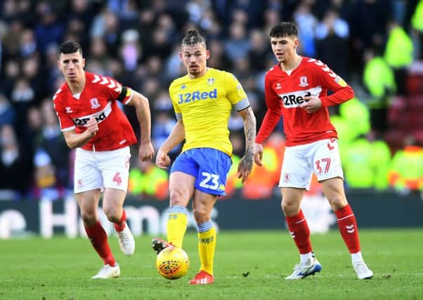 Kalvin Phillips, set to carry on in midfield for Leeds United against Swansea.