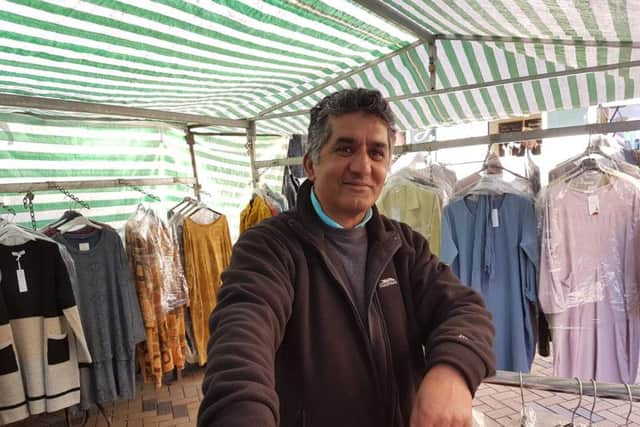 Waseem Nisar said gazebos would not attract more people to the market, but said he'd like parking charges to be scrapped for traders.