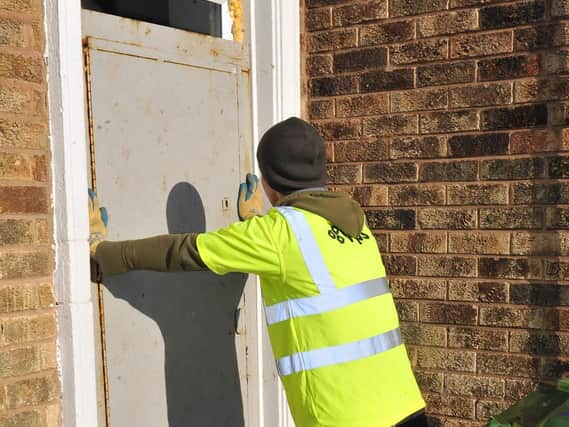 Enforcement notices are served against housebuilders when they break certain conditions.