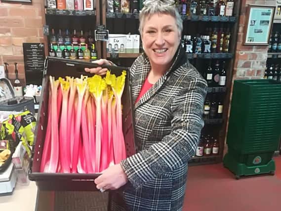 The rhubarb is calling Karen to the festival of food and drink in Wakefield this weekend.