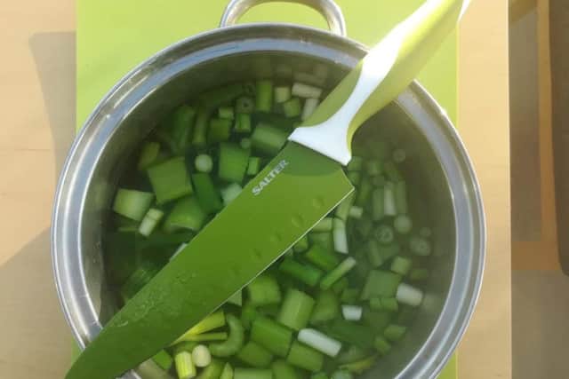 Try Karen's quick and simple recipe for healthy and delicious celery soup.