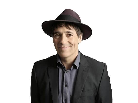 Comedian Mark Steel is on tour