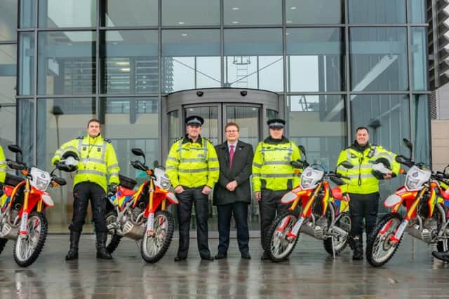 Officers deployed drones to detect illegal off road bikers.
