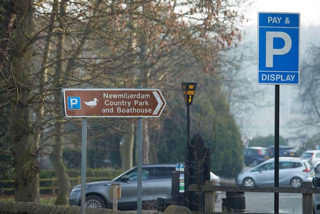 Sunday parking charges will be brought in at Newmillerdam Country Park