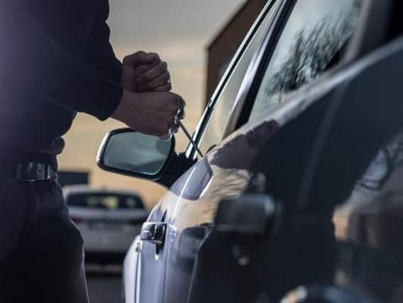 There were a total of 104 reports of car crime in the Pontefract area in December 2018