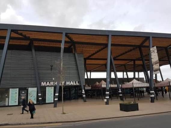 An arts hub will be built on the site of the market hall after plans for a cinema were shelved.