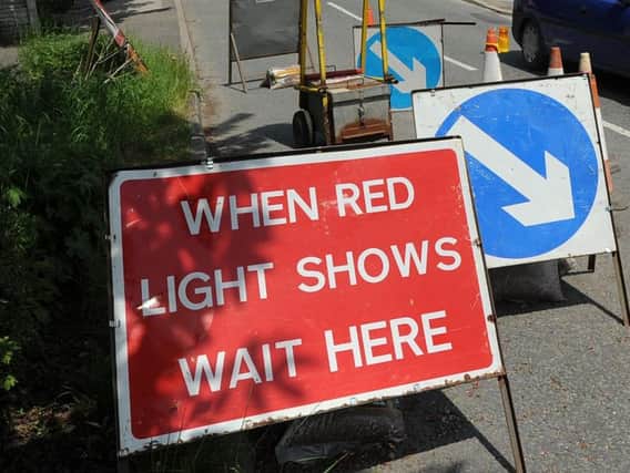 Two-way temporary traffic lights will be on Ackworth Road from tomorrow morning.
