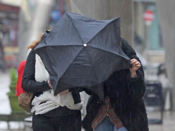The Met Office has said strong winds are expected from tomorrow