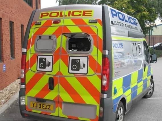 The speed camera van is out and about in Wakefield this week: