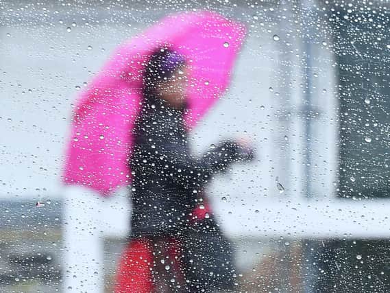 Strong winds, delays to bus and train journeys and loss of power are expected after a yellow weather warning was issued for England and Wales.