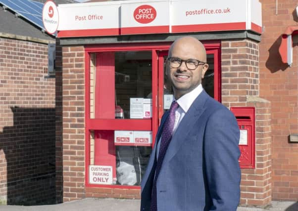 Takeover: Umesh Ahir took over the Post Office this week.