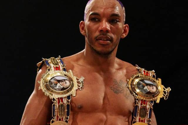Hunt is coached by former WBC light-welterweight champion Junior Witter. PIC: Scott Heavey/Getty Images.
