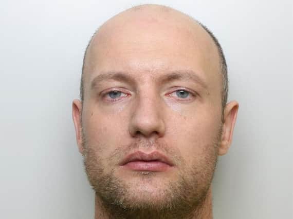 Daniel Kaye who was sentenced to 40 months in prison at Leeds Crown Court.