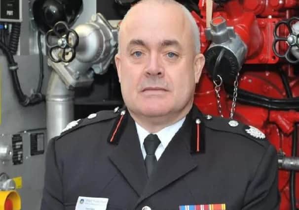West Yorkshire's Deputy Chief Fire Officer Dave Walton.