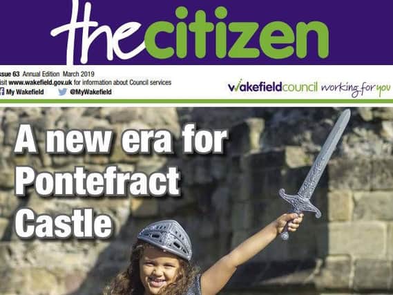 The Citizen is published every three months by the council.