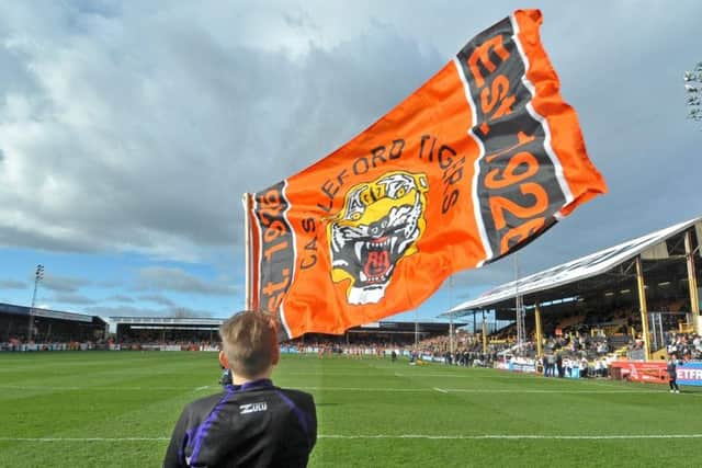 Political turmoil has been blamed for delays in building a new stadium for Castleford Tigers.