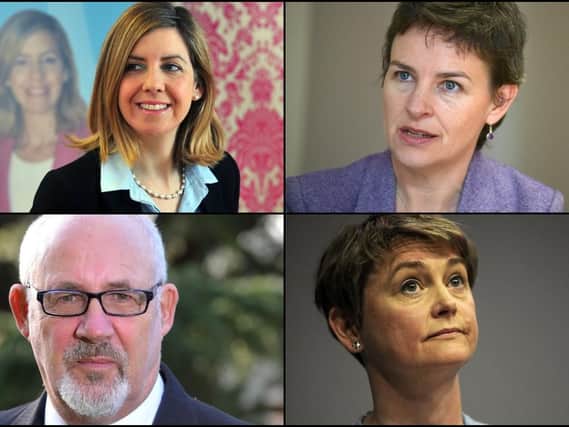 The four MPs whose constituencies fall within the Wakefield district (Yvette Cooper, Mary Creagh, Andrea Jenkyns and Jon Trickett) each voted differently on the eight options.